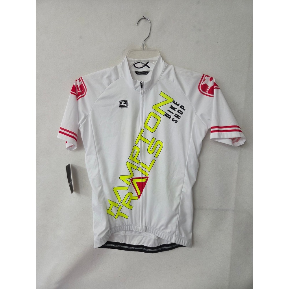 Giordana Mens Vero Pro Cycling Jersey White Hampton Trails M235700 Size M NEW